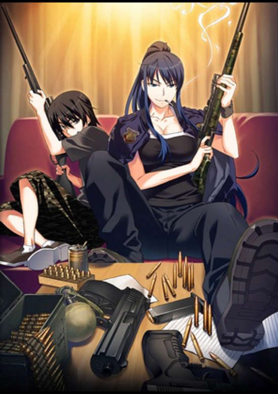 پوستر انیمه هزارتوی گرایسایا - The Labyrinth of Grisaia: The Cocoon of Caprice 0