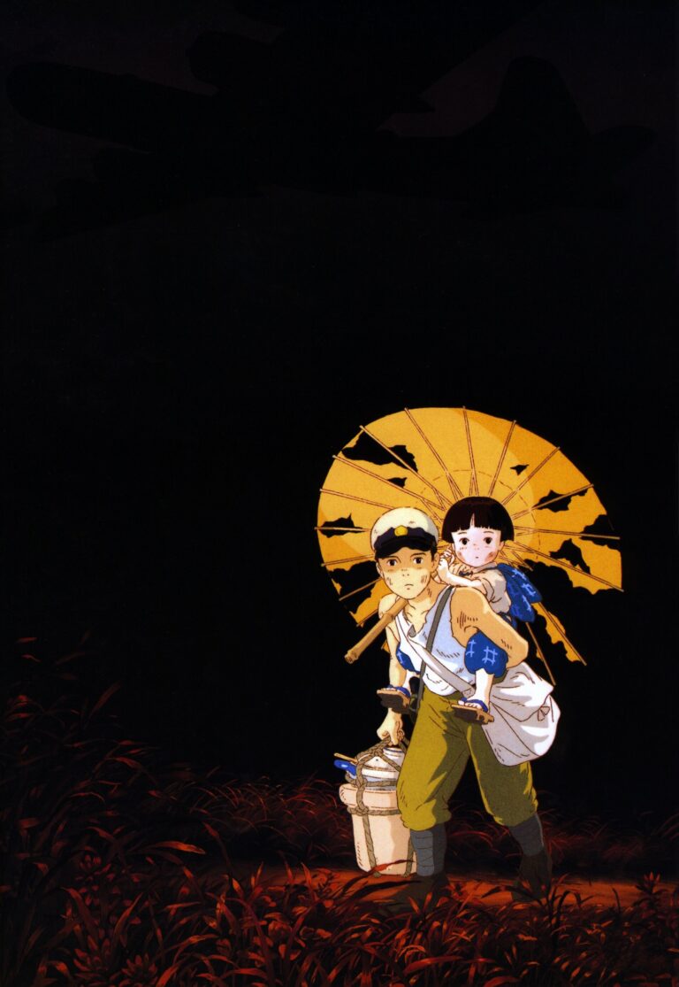 پوستر انیمه مدفن کرم‌های شب‌تاب - Grave of the Fireflies