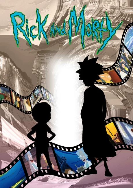 پوستر انیمه ریک و مورتی - Rick and Morty: The Anime