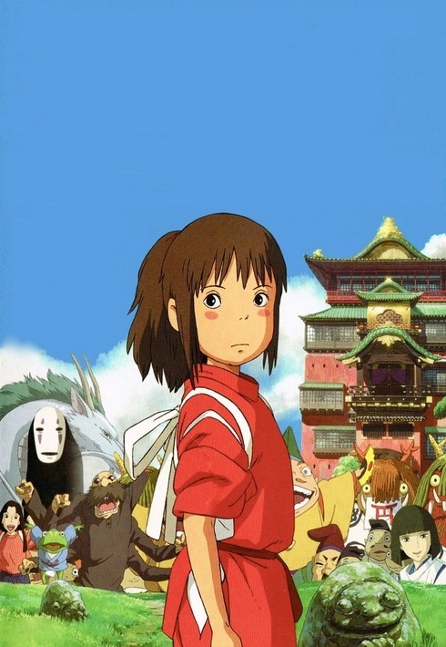 پوستر انیمه شهر اشباح - Spirited Away